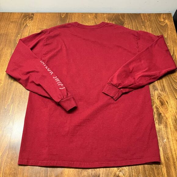 It Was Like Slow Motion Red Long Sleeve Shirt Taylor Swift Official Merch Size L - Picture 8 of 8